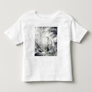 T-shirt Pour Les Tous Petits Ouragan IDA au-dessus du Nicaragua