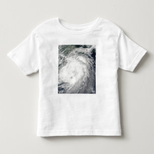 T-shirt Pour Les Tous Petits Ouragan Morakot au-dessus de la Chine