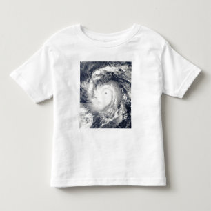 T-shirt Pour Les Tous Petits Ouragan Nida dans l'océan pacifique