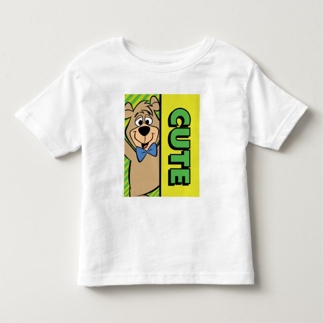 T-shirt Pour Les Tous Petits Ours Boo-Boo mignon (Devant)