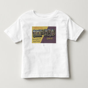 T-shirt Pour Les Tous Petits Oxford, l'Ohio - Miami U et université occidentale