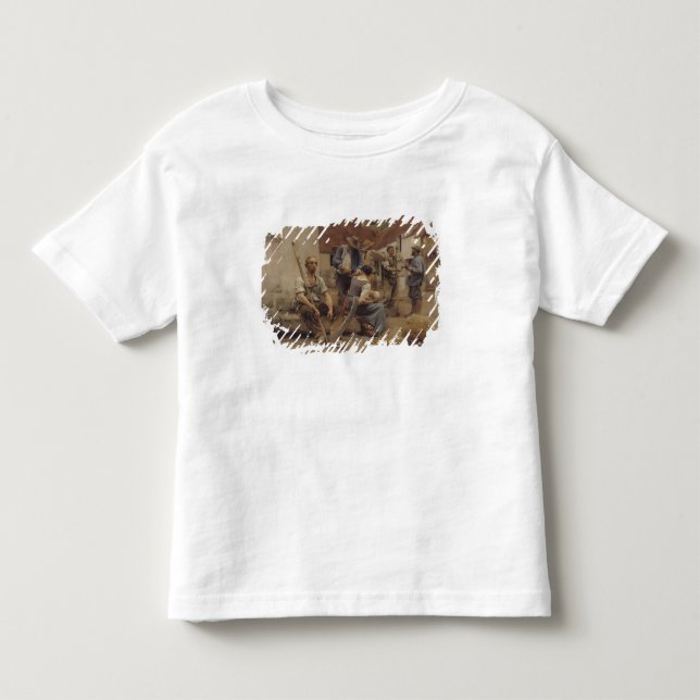 T-shirt Pour Les Tous Petits Paiement des moissonneuses, 1882 (Devant)