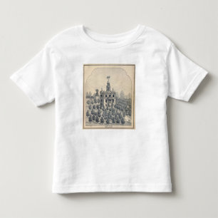 T-shirt Pour Les Tous Petits Palais de justice, Fresno