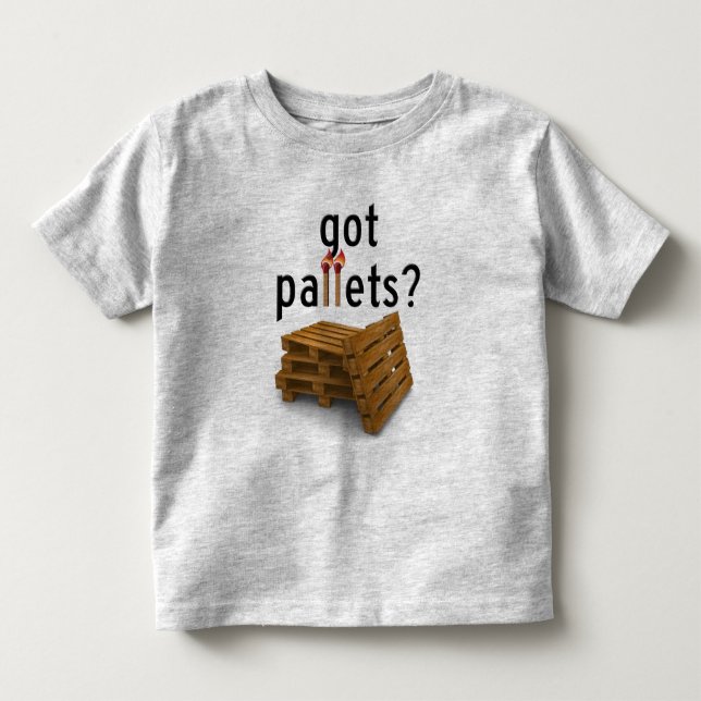 T-shirt Pour Les Tous Petits palettes obtenues ? - enfants (Devant)