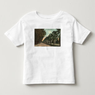 T-shirt Pour Les Tous Petits Palmiers et de poivre à côté d'avenue
