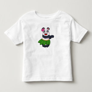 T-shirt Pour Les Tous Petits Panda à Ballet Dance