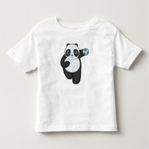 T-shirt Pour Les Tous Petits Panda Handball player Handball