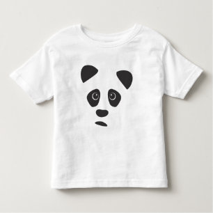 T-shirt Pour Les Tous Petits Panda triste