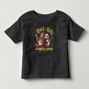 T-shirt Pour Les Tous Petits Pandemonium Musical Rock And Roll