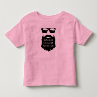 T-shirt Pour Les Tous Petits Papa barbe Bébé