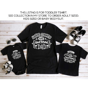 T-shirt Pour Les Tous Petits Papa et moi ne me fais pas appeler mon merveilleux