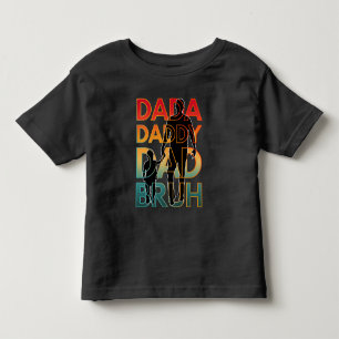 T-SHIRT POUR LES TOUS PETITS PAPA PAPA DAD BRUH