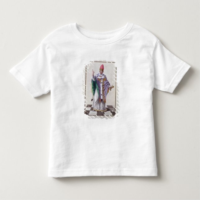 T-shirt Pour Les Tous Petits Pape Lion III (795-816) de 'DES Estampes de (Devant)