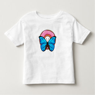 T-shirt Pour Les Tous Petits Papillon avec Donut