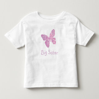 T-shirt Pour Les Tous Petits Papillon Big Sister