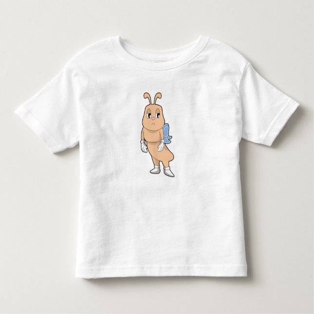 T-shirt Pour Les Tous Petits Papillon sans ailes (Devant)