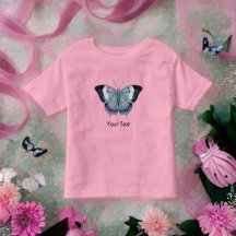 Papillons mauve violet rose et turquoise