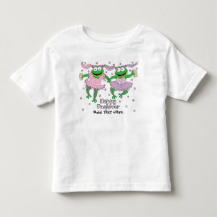T-shirt Pour Les Tous Petits Pâque "Pâque Hoppy" Chemise 2-6T