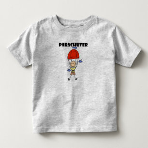 T-shirt Pour Les Tous Petits Parachuter