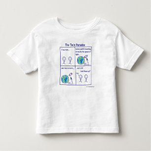 T-shirt Pour Les Tous Petits Paradoxe jumeau