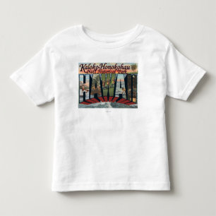 T-shirt Pour Les Tous Petits Parc national de Kaloko-Honokohau, Hawaï