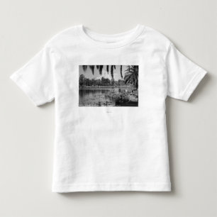 T-shirt Pour Les Tous Petits Parc occidental de Los Angeles, lac de CA en hiver