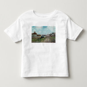 T-shirt Pour Les Tous Petits Partie de l'île de Treadwell MinesDouglass, AK
