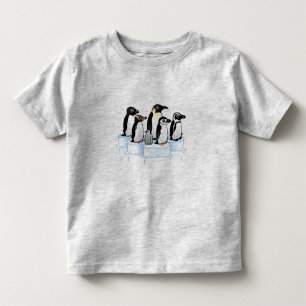 T-shirt Pour Les Tous Petits Partie de pingouin