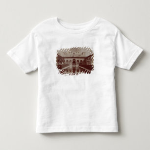 T-shirt Pour Les Tous Petits Patio de los Arrayanes, Alhambra, c.1875-80 (sépi