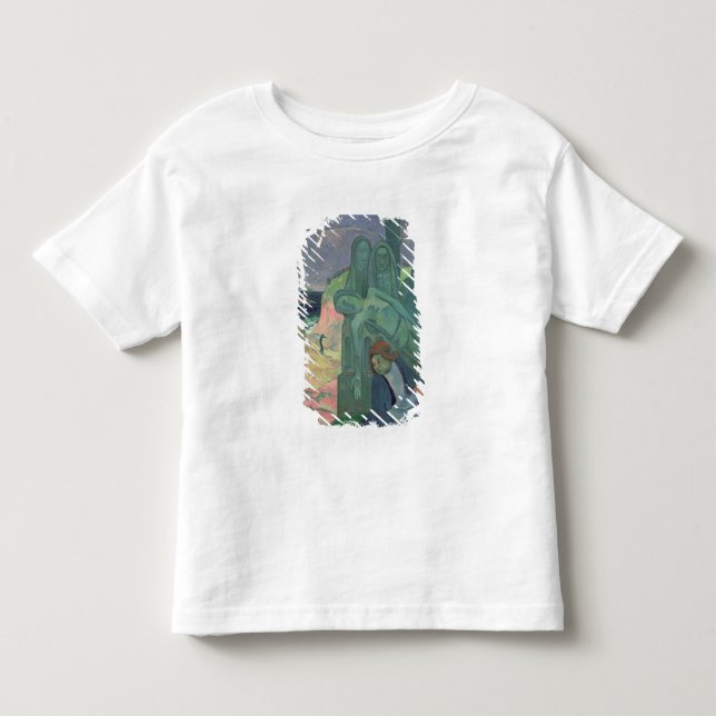 T-shirt Pour Les Tous Petits Paul Gauguin | le Christ vert 1889 (Devant)