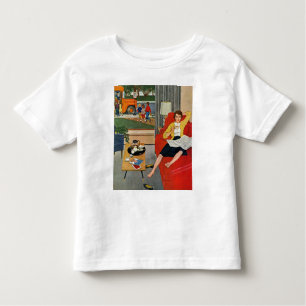T-shirt Pour Les Tous Petits Pause-café de matin