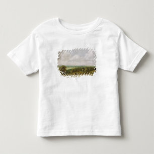 T-shirt Pour Les Tous Petits Paysage de John Constable : Scène de labourage