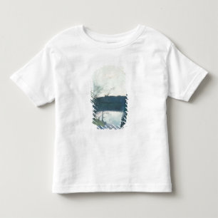 T-shirt Pour Les Tous Petits Paysage (en pastel sur la toile)