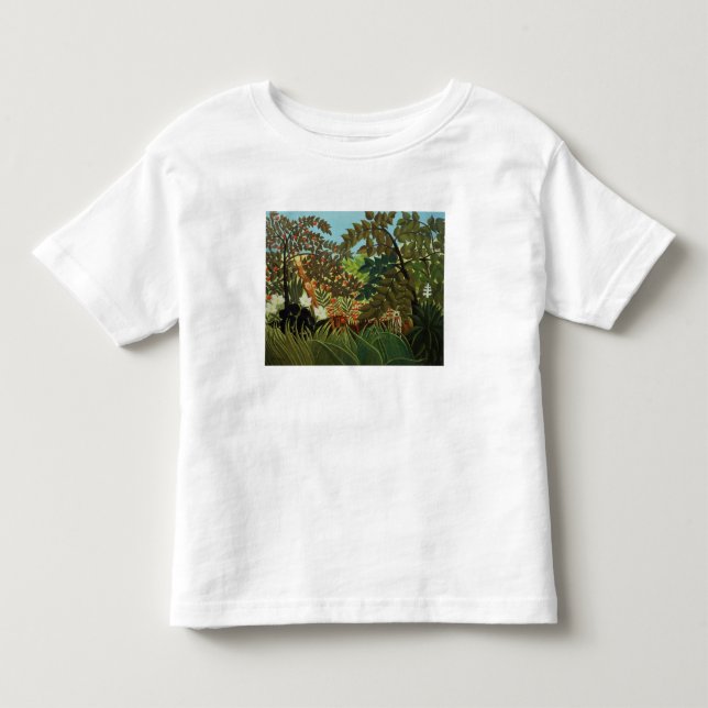 T-shirt Pour Les Tous Petits Paysage exotique (Devant)