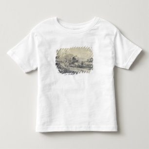T-shirt Pour Les Tous Petits Paysage ouvert de Thomas Gainsborough avec le