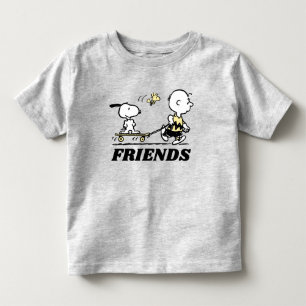 T-shirt Pour Les Tous Petits PEANUTS   Amis Patinage