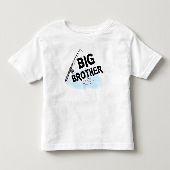 T-shirt Pour Les Tous Petits Pêcher Big Brother (Devant)