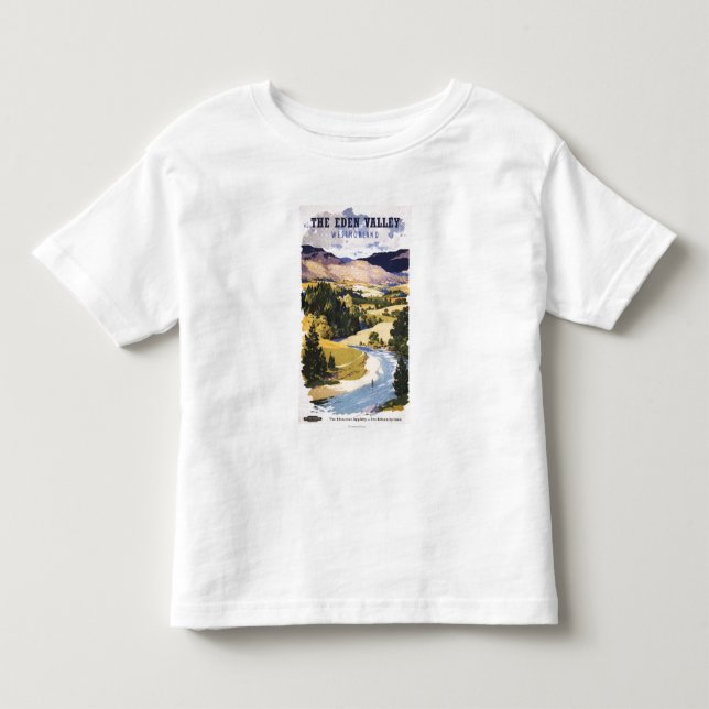 T-shirt Pour Les Tous Petits Pêcheur dans la vallée d'Éden (Devant)