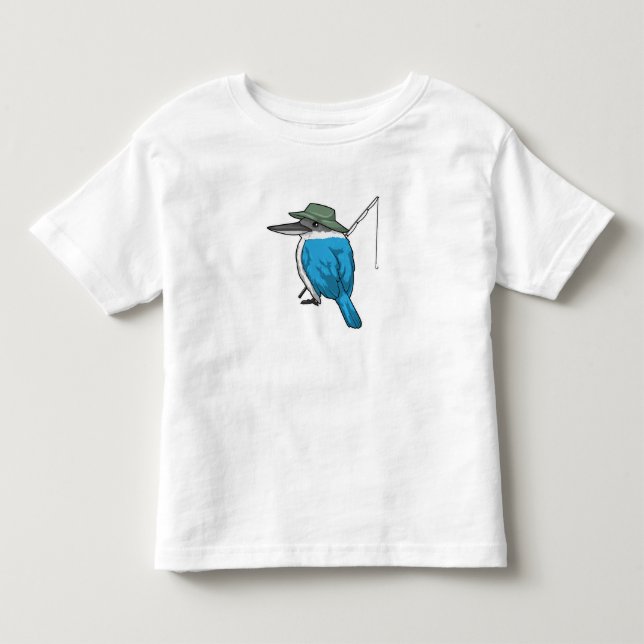 T-shirt Pour Les Tous Petits Pêcheur pêche pêche canne à pêche (Devant)