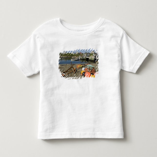 T-shirt Pour Les Tous Petits Peggy's Cove, Nouvelle-Écosse, Canada 2 (Devant)