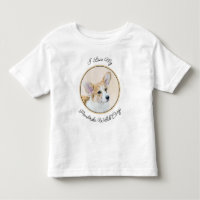 Pembroke Welsh Corgi Peinture - Art Chien original