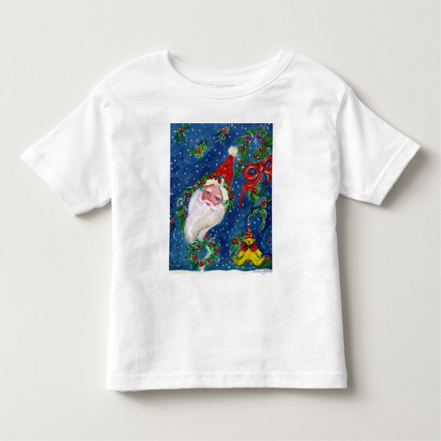 T-SHIRT POUR LES TOUS PETITS PÈRE NOËL (Devant)