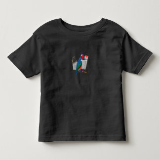 T-shirt Pour Les Tous Petits Perroquet poète