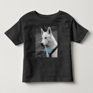 T-shirt Pour Les Tous Petits Personnalisé Personnalisé Monogramme Élégant chien
