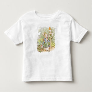T-shirt Pour Les Tous Petits Peter Rabbit Manger des carottes