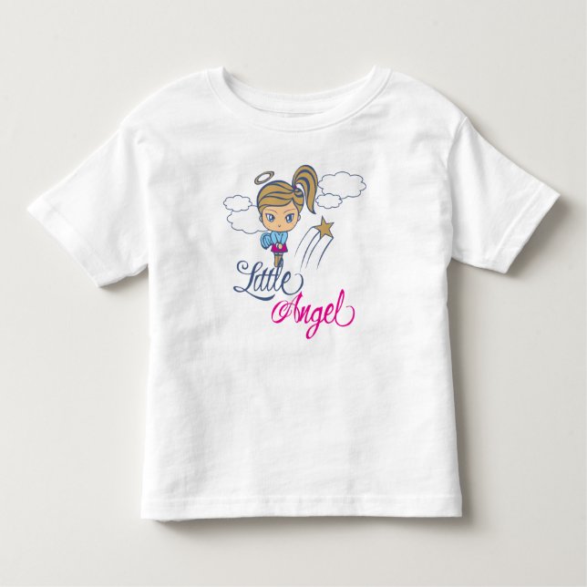 T-shirt Pour Les Tous Petits Petit Ange (Devant)