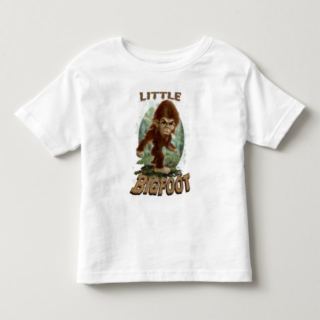 T-shirt Pour Les Tous Petits Petit Bigfoot (Devant)