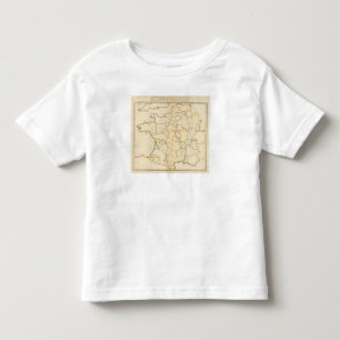 T-shirt Pour Les Tous Petits Petit contour français de rivières