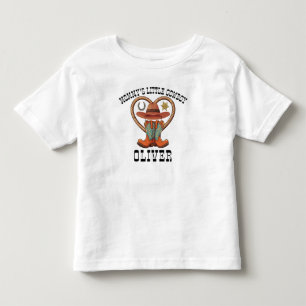 T-shirt Pour Les Tous Petits Petit Cowboy Personnalisé de Maman