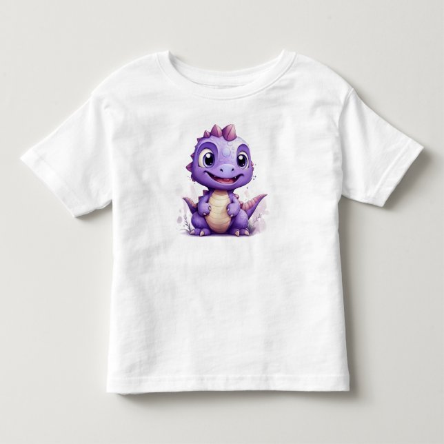 T-shirt Pour Les Tous Petits Petit Dino de Paare (Devant)